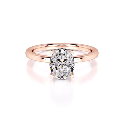 Lola Lab Grown Diamond Ring | Rose Gold | 1