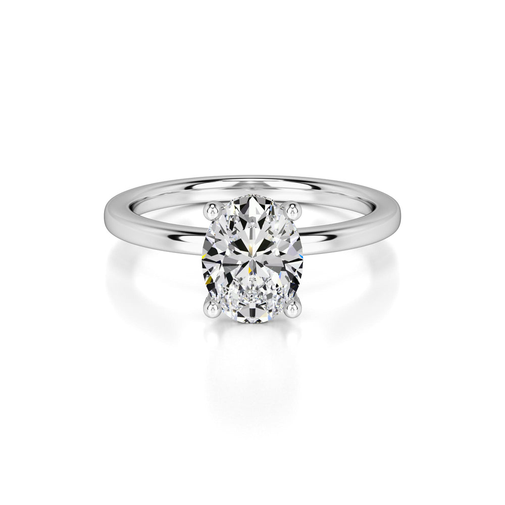 Lola Lab Grown Diamond Ring | White Gold | 1