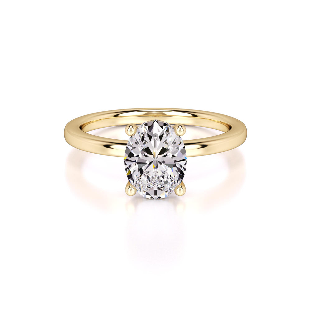 Lola Lab Grown Diamond Ring | Yellow Gold | 1