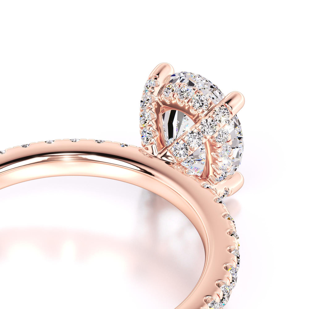 Mika Lab Grown Diamond Ring | Rose Gold | 2