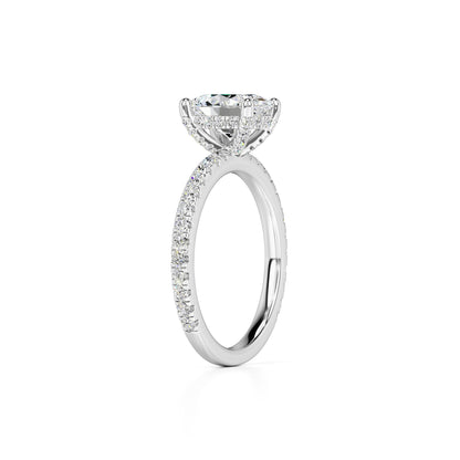 Mika Lab Grown Diamond Ring | White Gold | 3