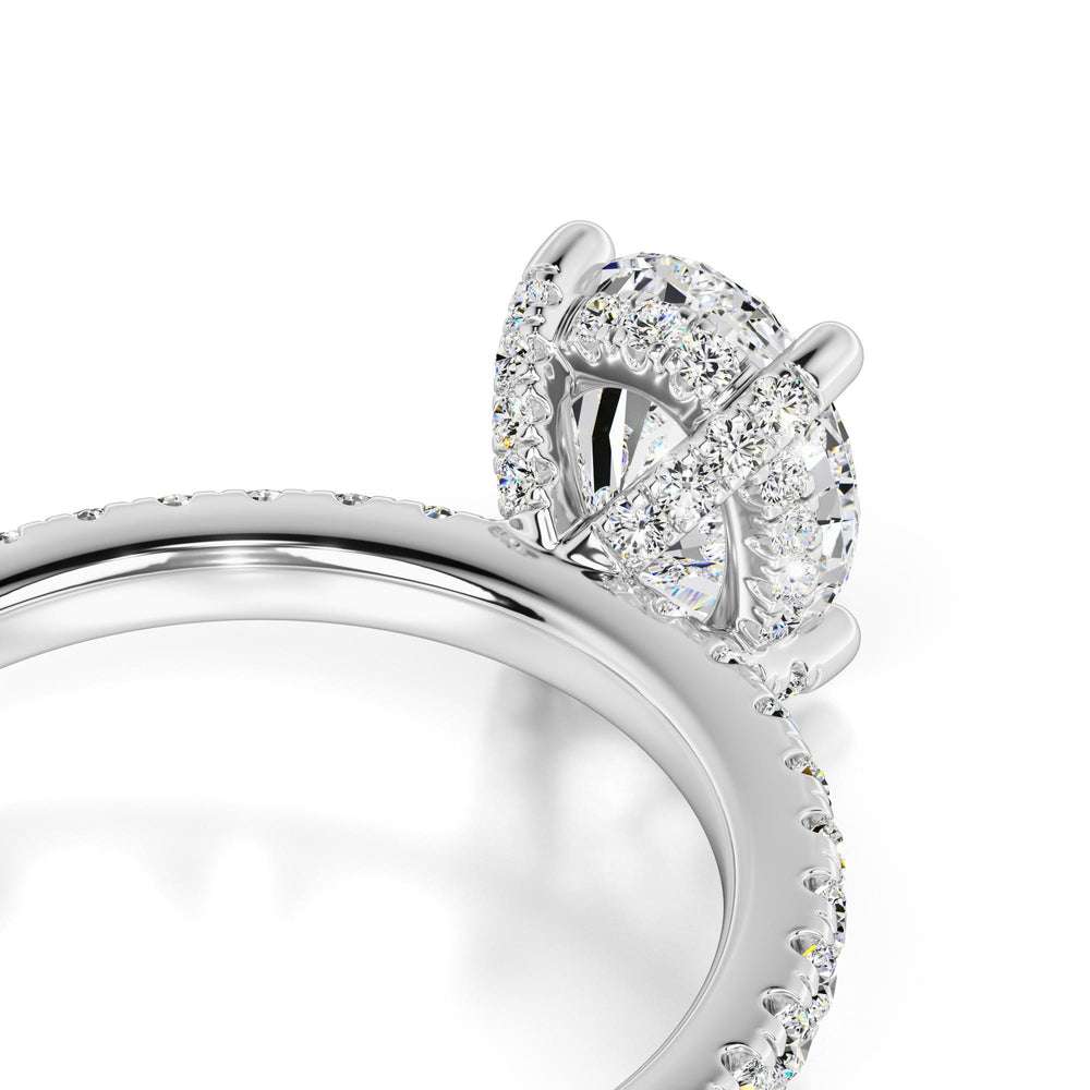 Mika Lab Grown Diamond Ring | White Gold | 2