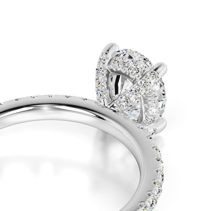 Mika Lab Grown Diamond Ring | White Gold | 2