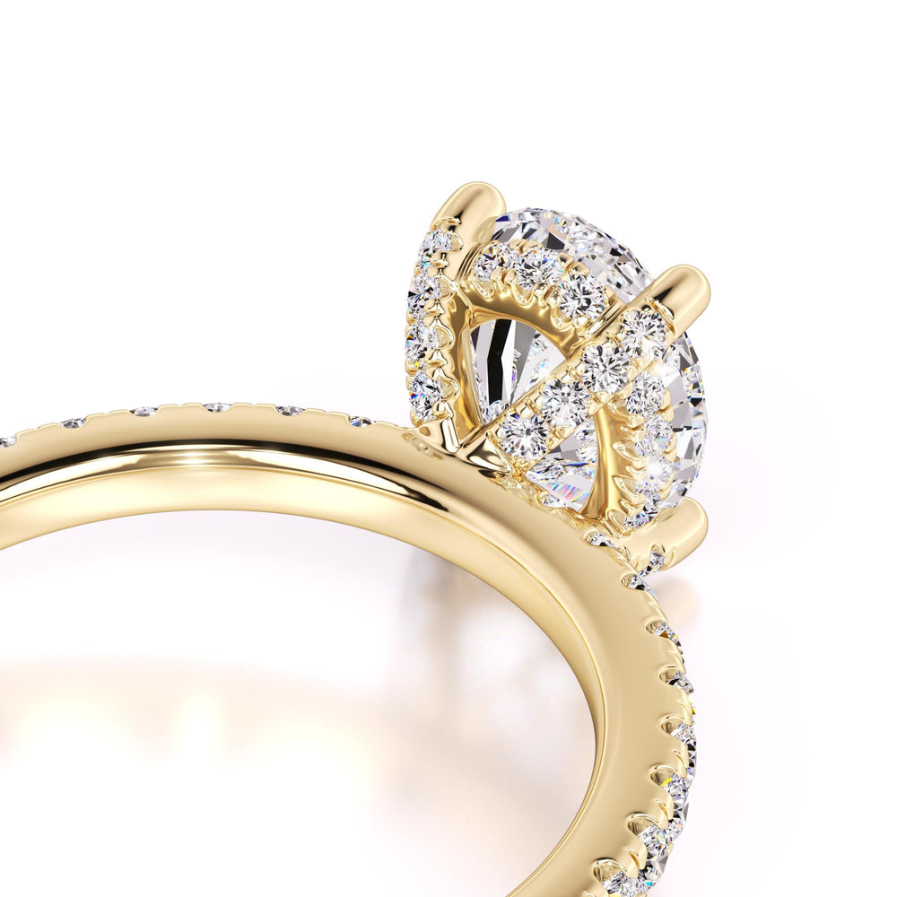 Mika Lab Grown Diamond Ring | Yellow Gold | 2