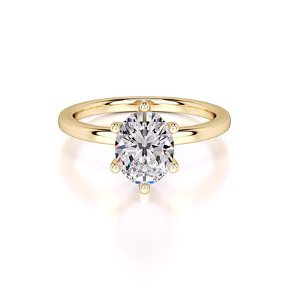Ariana Lab Grown Diamond Ring | Yellow Gold | 1