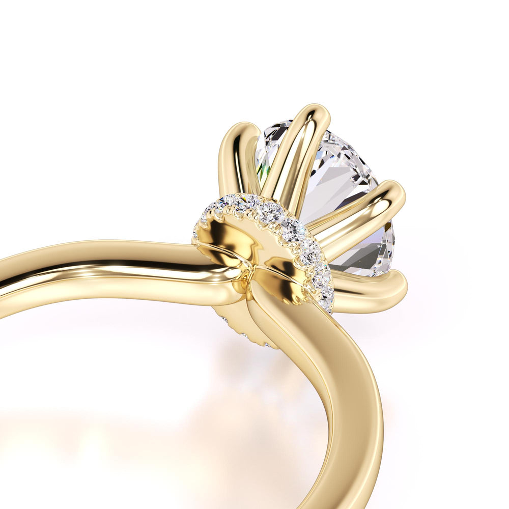 Ariana Lab Grown Diamond Ring | Yellow Gold | 2