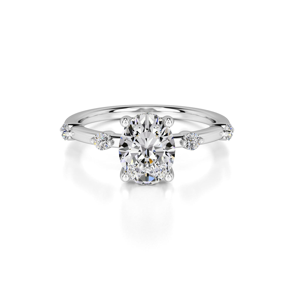 Catherine Lab Grown Diamond Ring | White Gold | 1