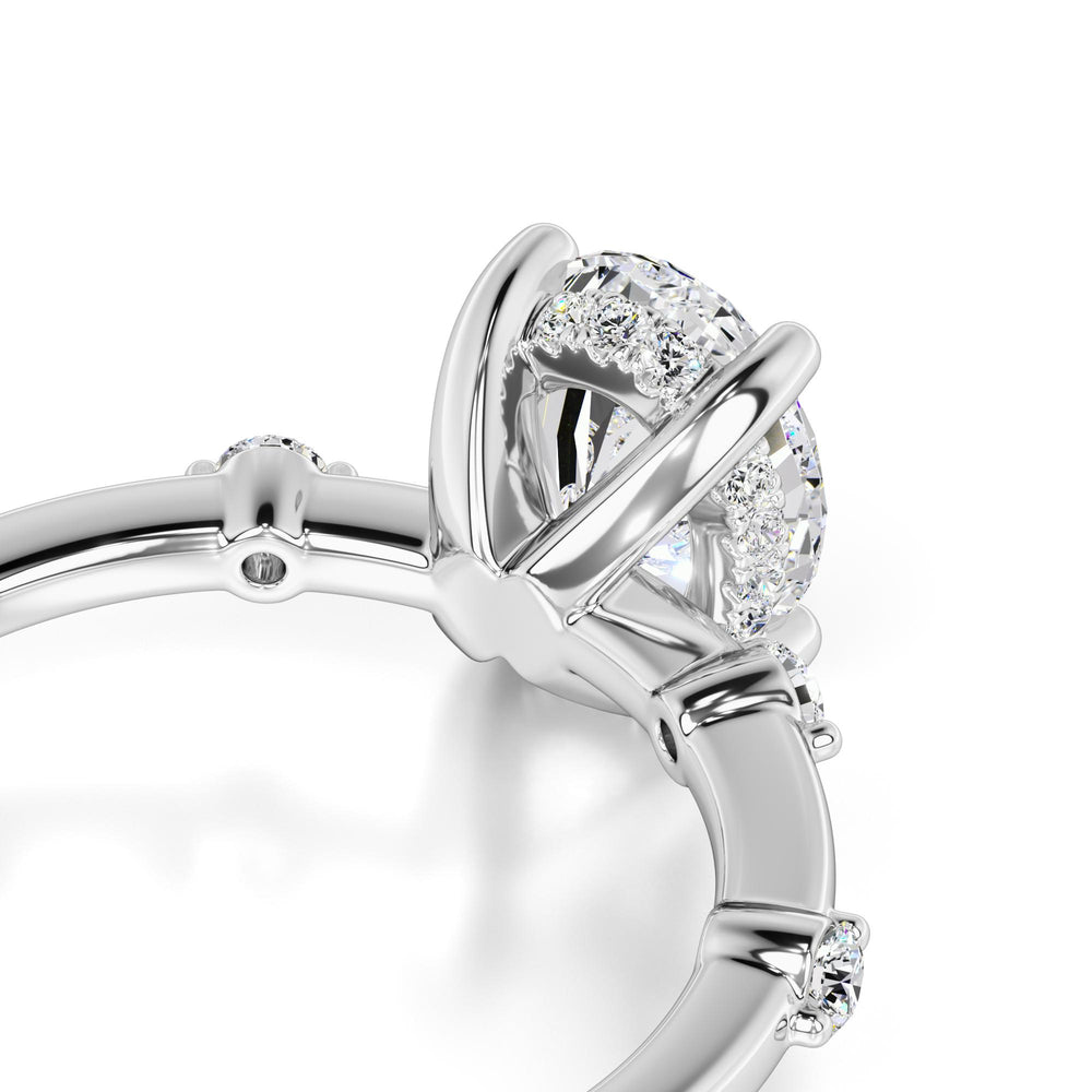 Catherine Lab Grown Diamond Ring | White Gold | 2