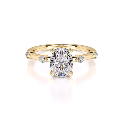 Catherine Lab Grown Diamond Ring | Yellow Gold | 1