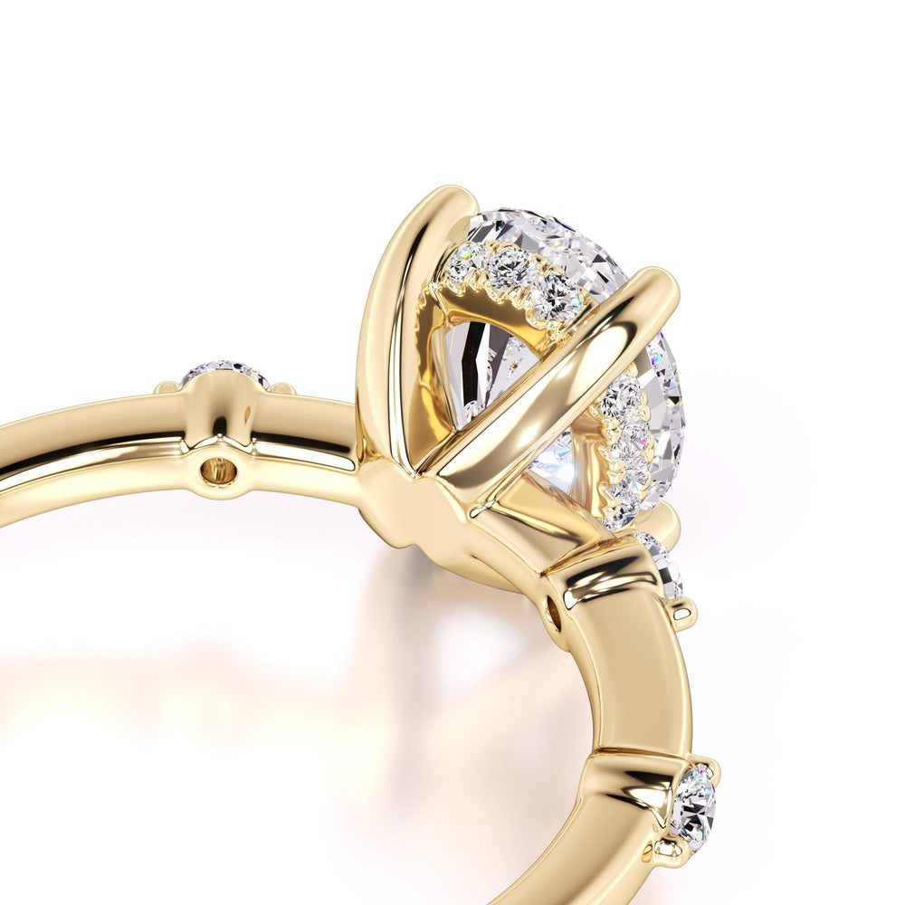 Catherine Lab Grown Diamond Ring | Yellow Gold | 2