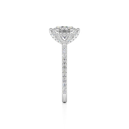 Eva Lab Grown Diamond Ring | White Gold | 4