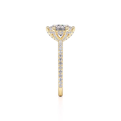 Eva Lab Grown Diamond Ring | Yellow Gold | 4