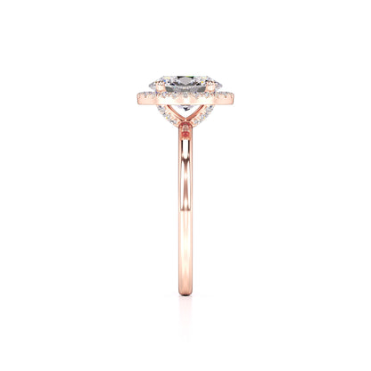 Gabriella Lab Grown Diamond Ring | Rose Gold | 4