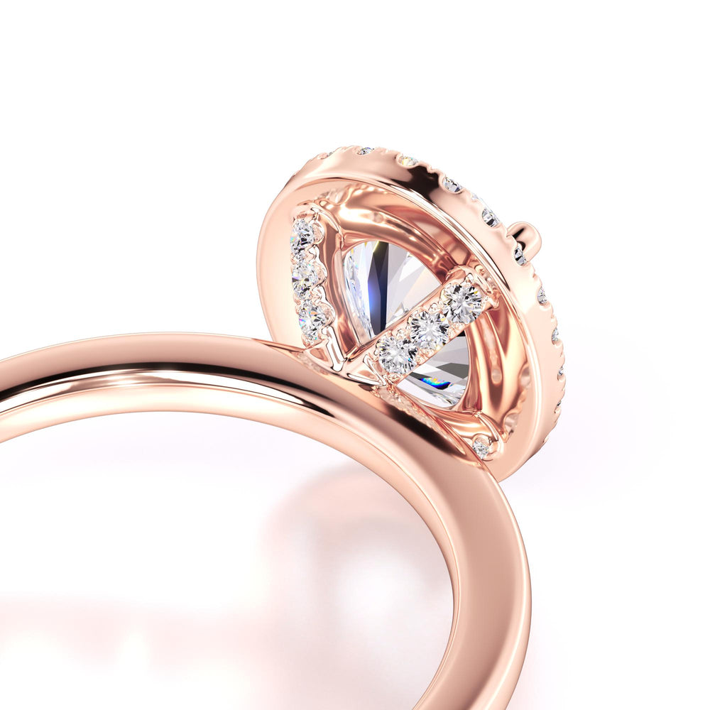 Gabriella Lab Grown Diamond Ring | Rose Gold | 2