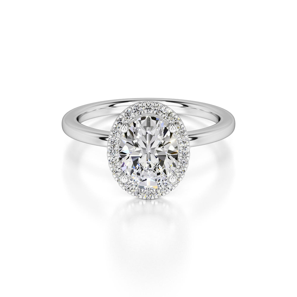 Gabriella Lab Grown Diamond Ring | White Gold | 1