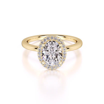 Gabriella Lab Grown Diamond Ring | Yellow Gold | 1