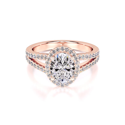 Zoe Lab Grown Diamond Ring | Rose Gold | 1