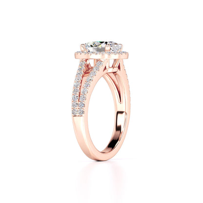 Zoe Lab Grown Diamond Ring | Rose Gold | 3