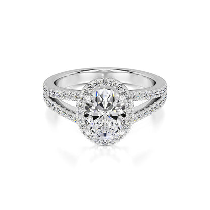 Zoe Lab Grown Diamond Ring | White Gold | 1
