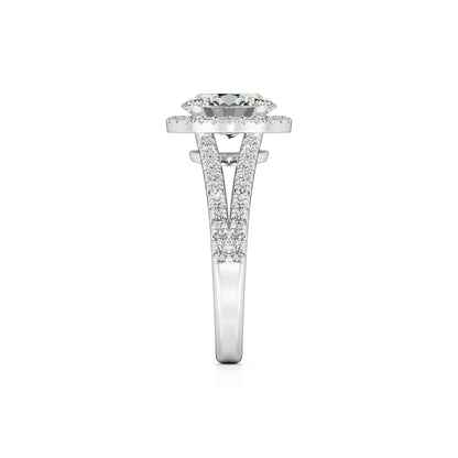 Zoe Lab Grown Diamond Ring | White Gold | 4