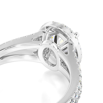 Zoe Lab Grown Diamond Ring | White Gold | 2