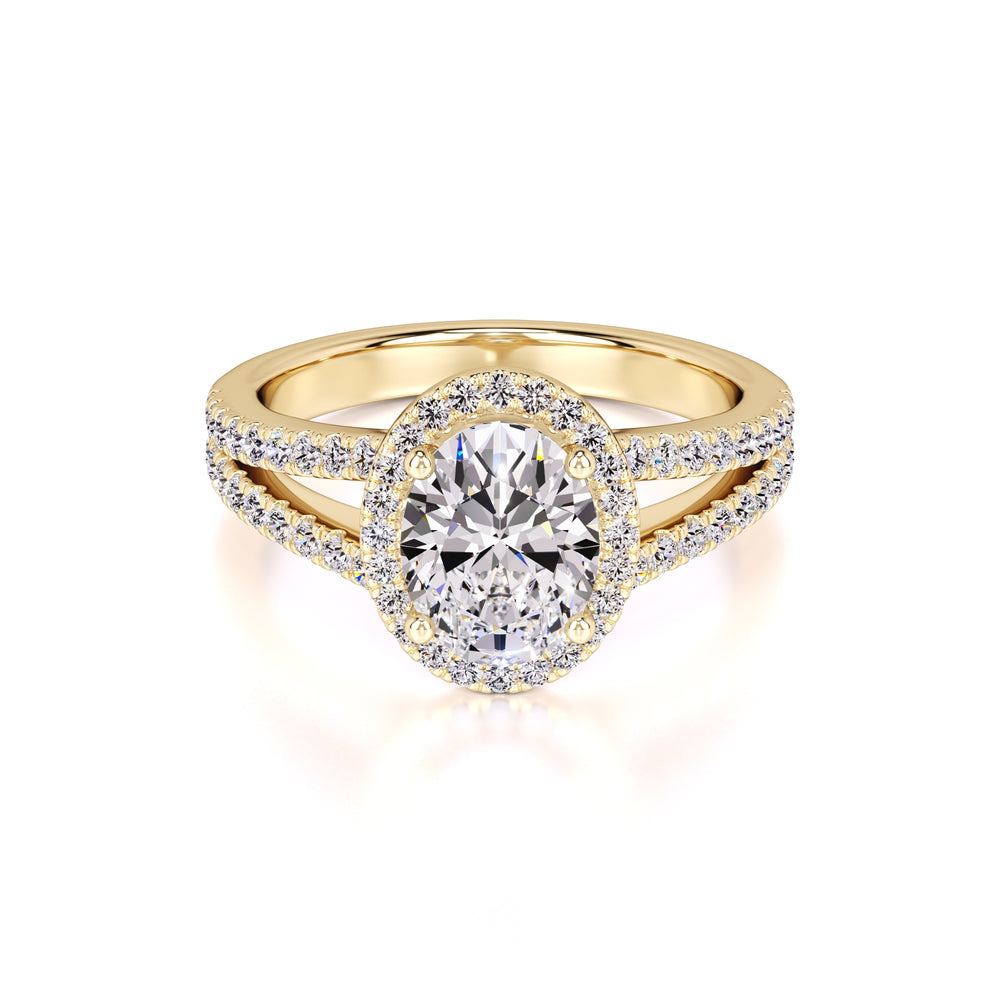 Zoe Lab Grown Diamond Ring | Yellow Gold | 1