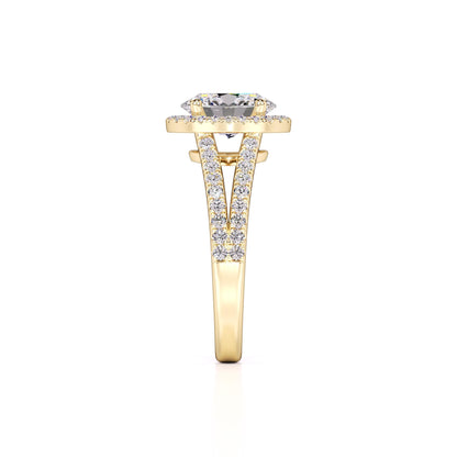 Zoe Lab Grown Diamond Ring | Yellow Gold | 4