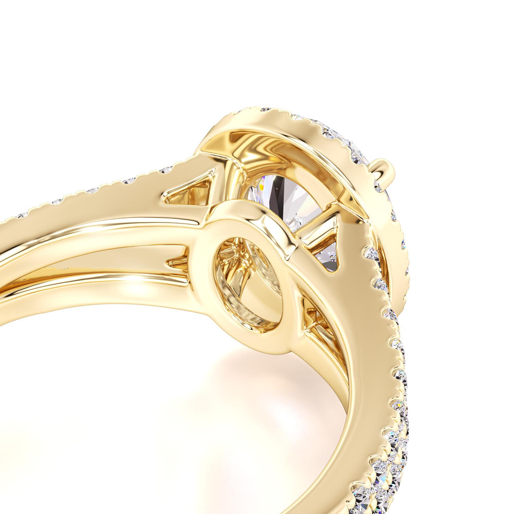 Zoe Lab Grown Diamond Ring | Yellow Gold | 2
