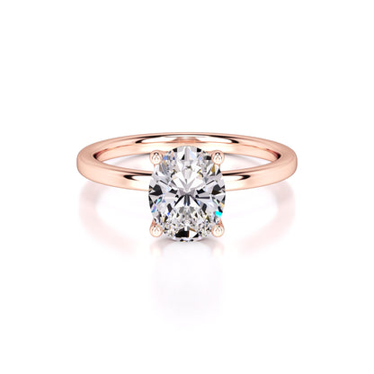 Opal Lab Grown Diamond Ring | Rose Gold | 1