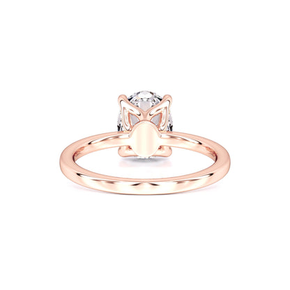 Opal Moissanite Ring | Rose Gold | 3