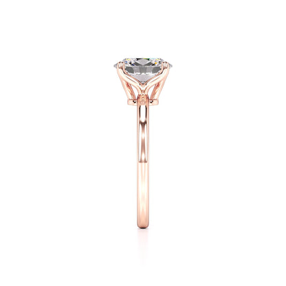Opal Lab Grown Diamond Ring | Rose Gold | 4