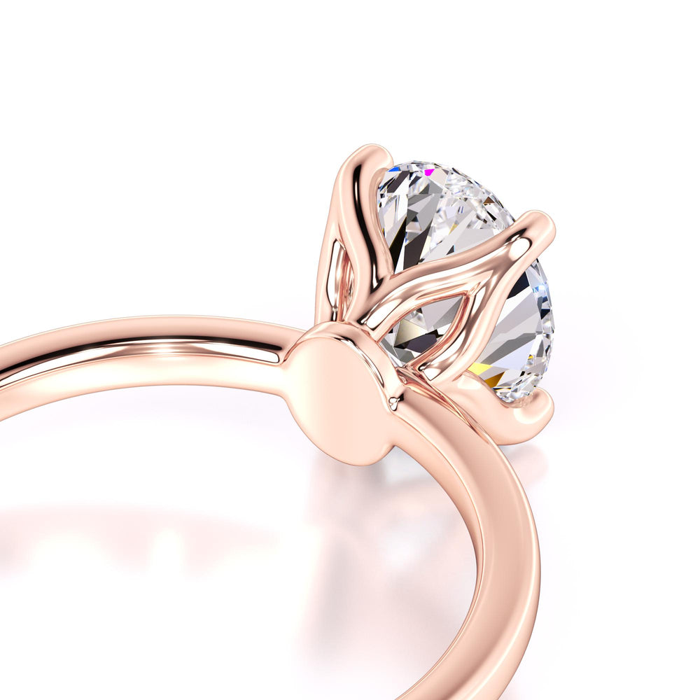 Opal Lab Grown Diamond Ring | Rose Gold | 2