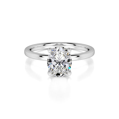 Opal Lab Grown Diamond Ring | White Gold | 1