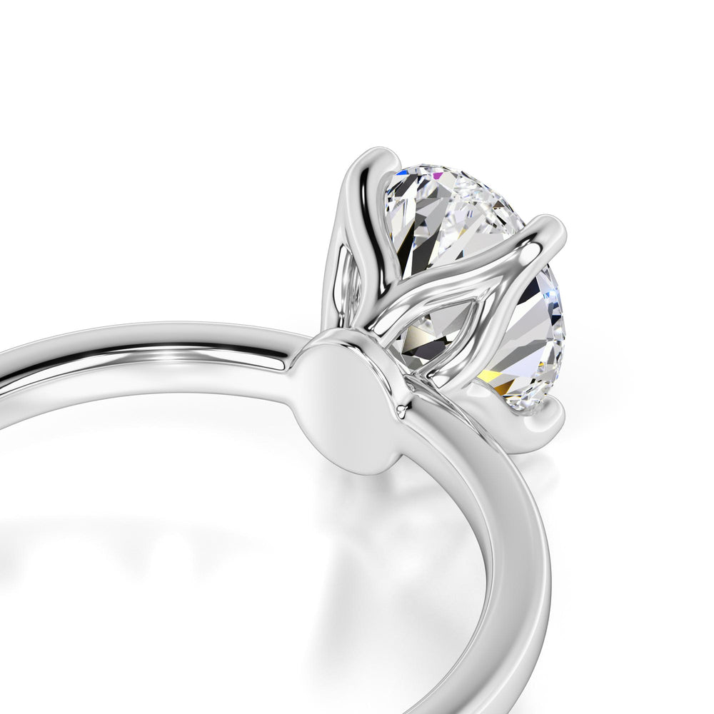 Opal Lab Grown Diamond Ring | White Gold | 2