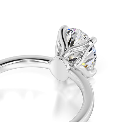 Opal Lab Grown Diamond Ring | White Gold | 2