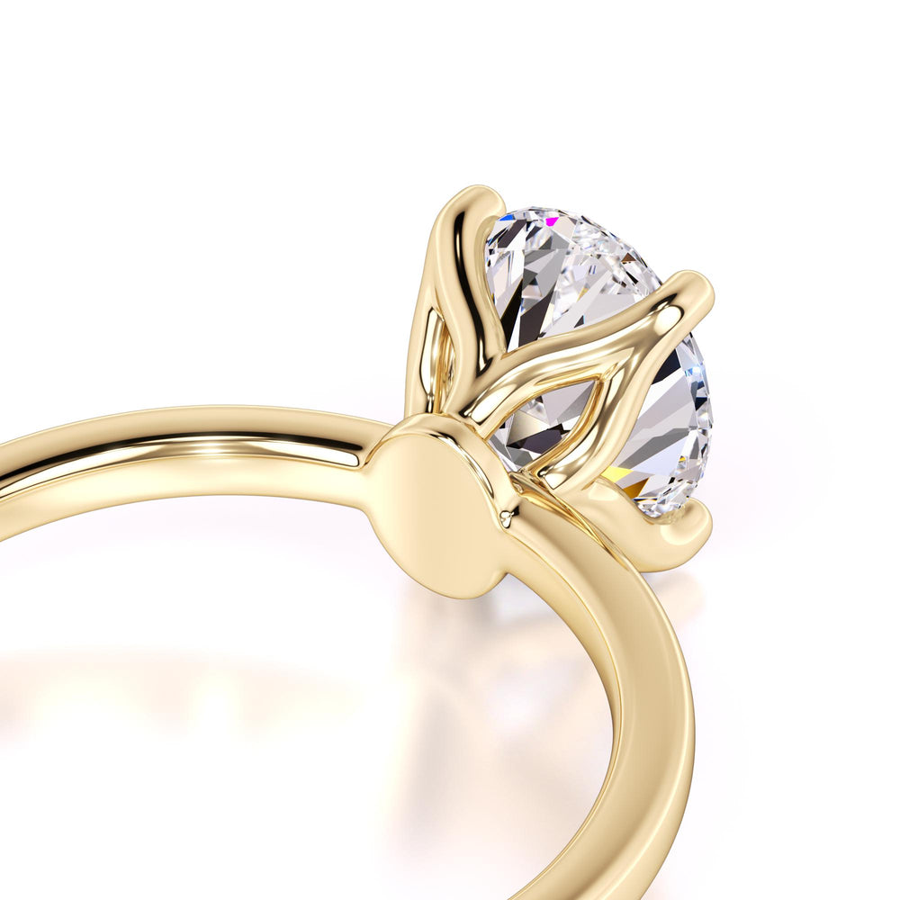 Opal Lab Grown Diamond Ring | Yellow Gold | 2