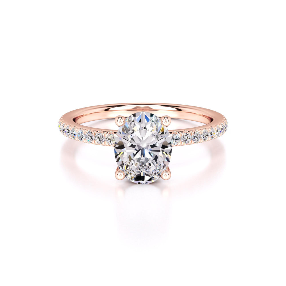 Kara Lab Grown Diamond Ring | Rose Gold | 1