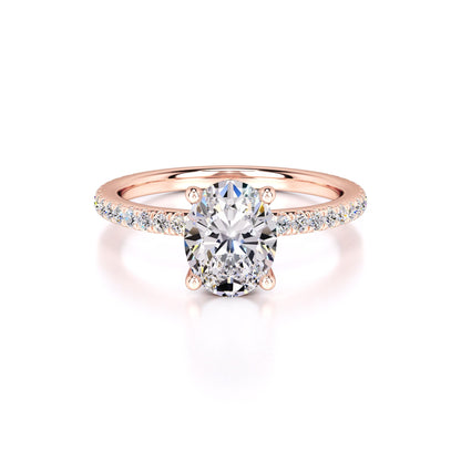 Kara Lab Grown Diamond Ring | Rose Gold | 1