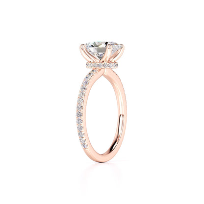 Kara Lab Grown Diamond Ring | Rose Gold | 3