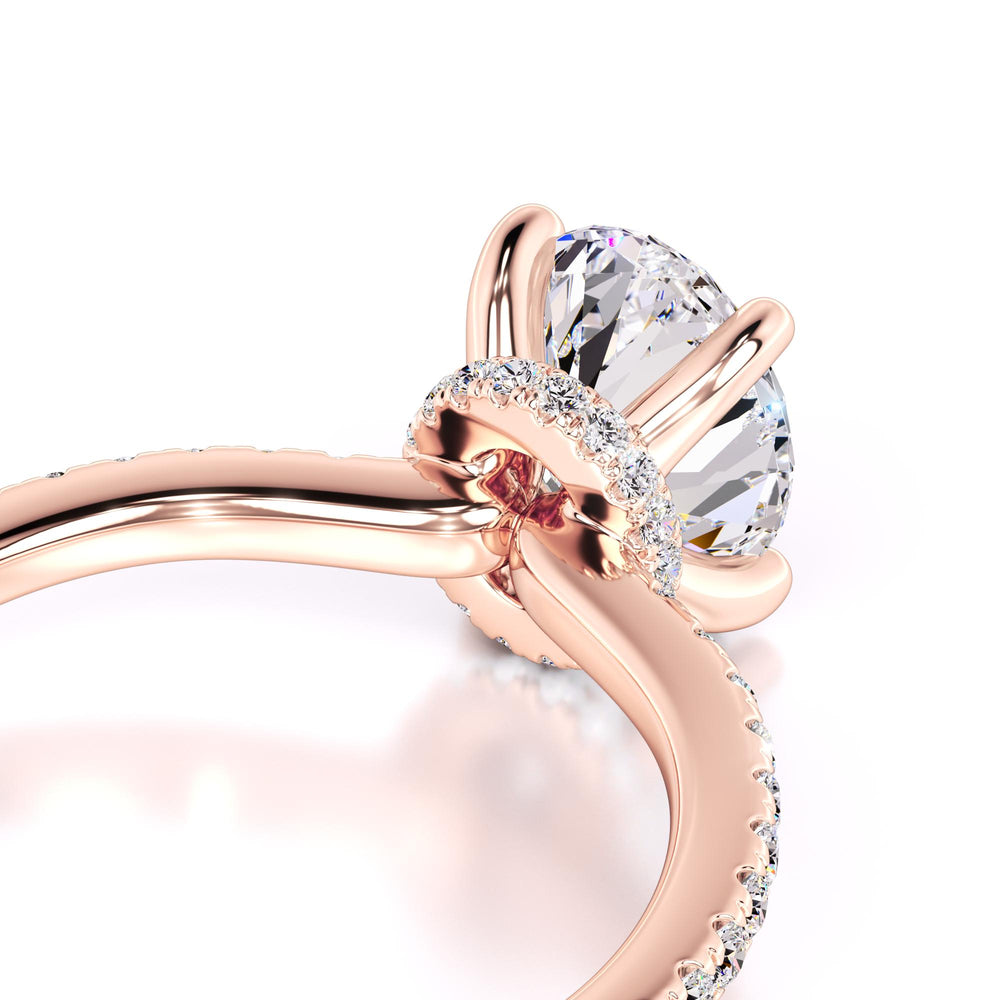 Kara Lab Grown Diamond Ring | Rose Gold | 2
