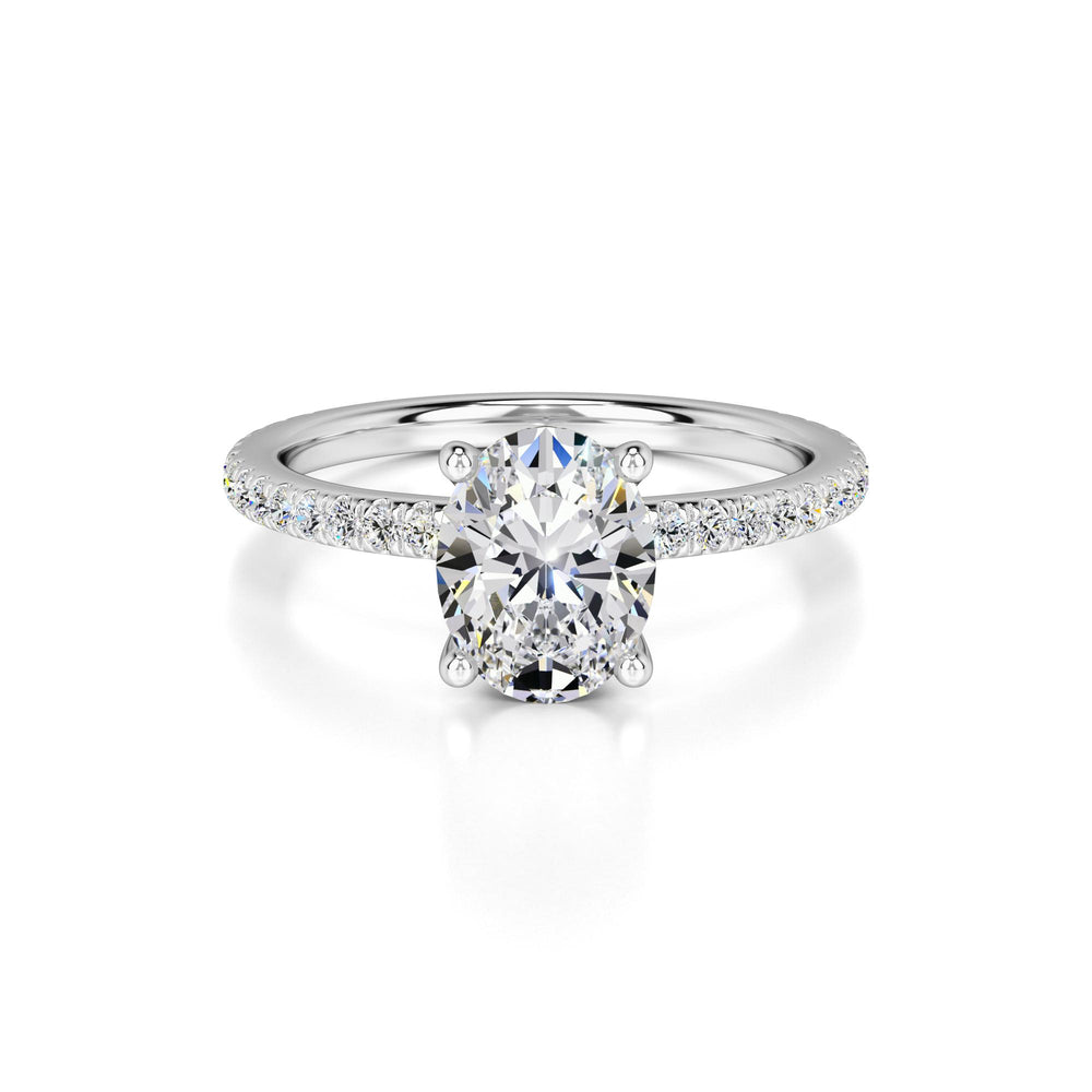 Kara Lab Grown Diamond Ring | White Gold | 1
