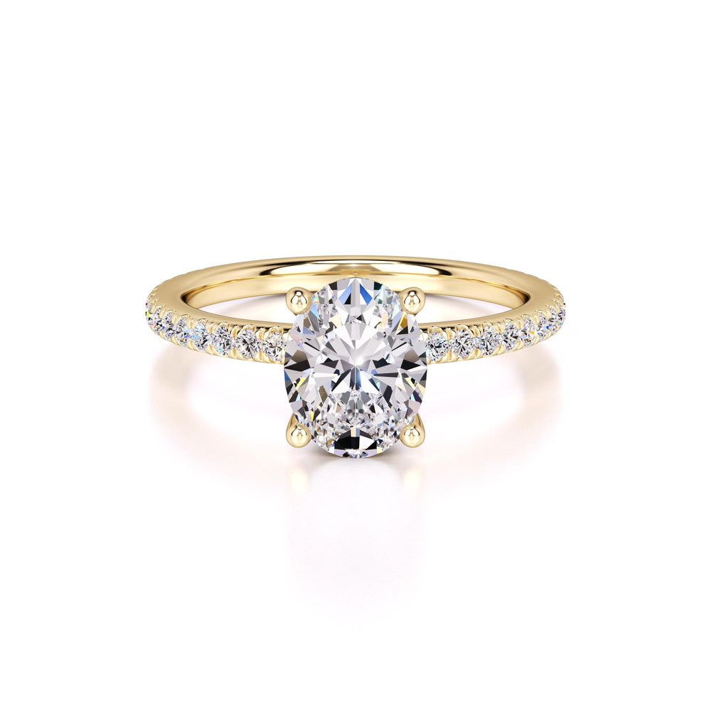 Kara Lab Grown Diamond Ring | Yellow Gold | 1