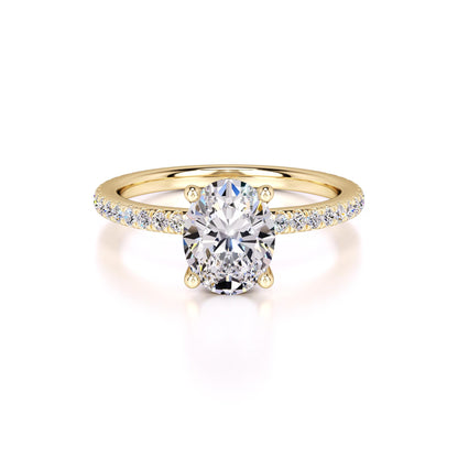 Kara Lab Grown Diamond Ring | Yellow Gold | 1