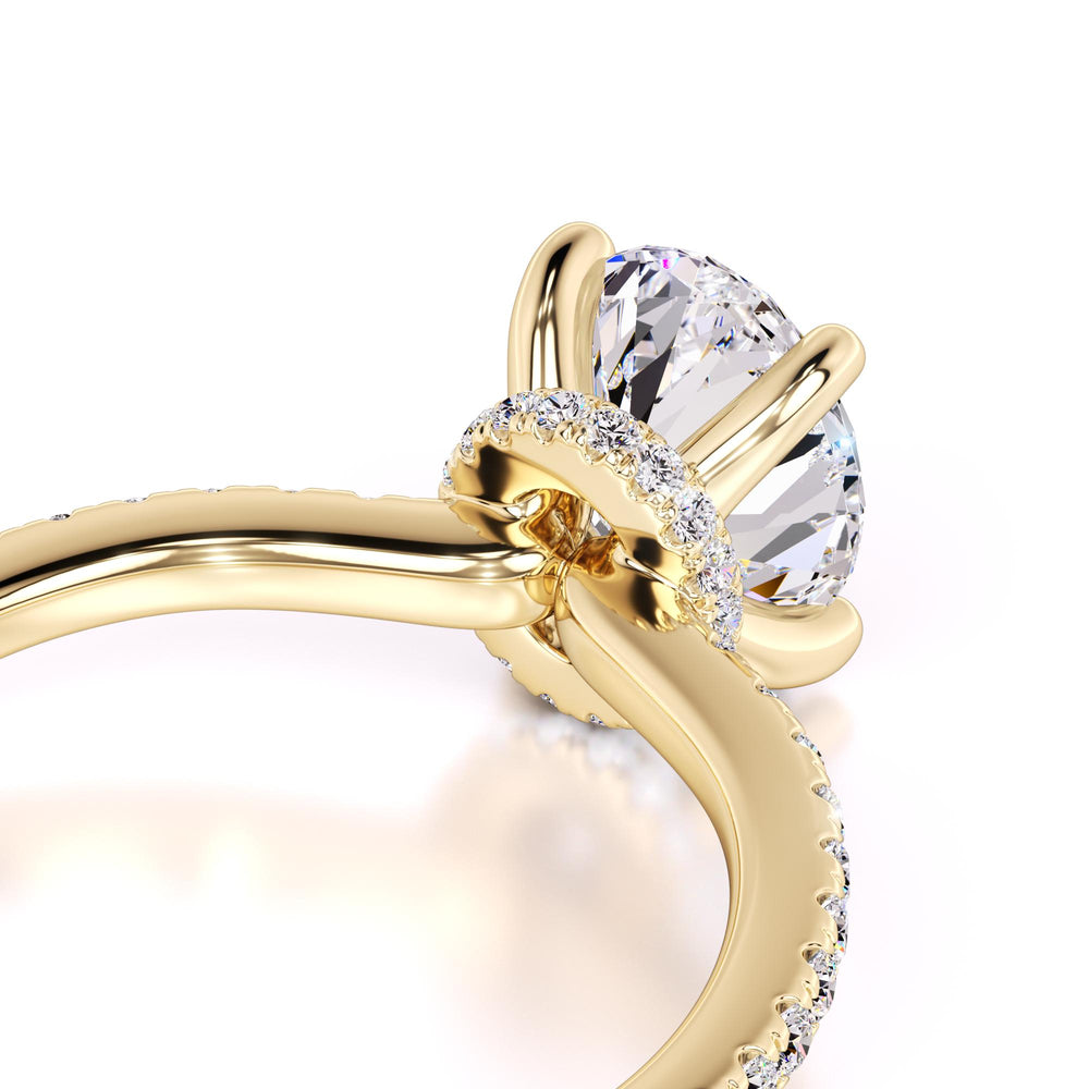 Kara Lab Grown Diamond Ring | Yellow Gold | 2
