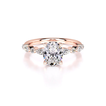Aria Lab Grown Diamond Ring | Rose Gold | 1