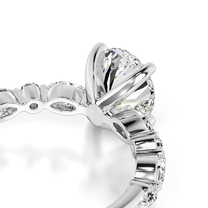 Aria Lab Grown Diamond Ring | White Gold | 2