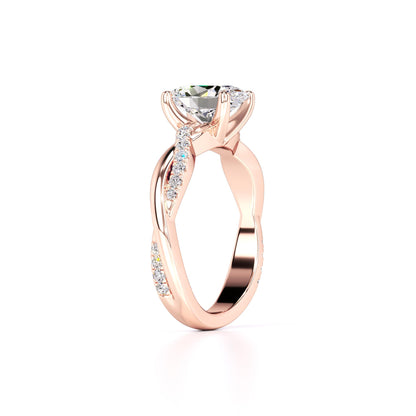 Lacey Lab Grown Diamond Ring | Rose Gold | 3