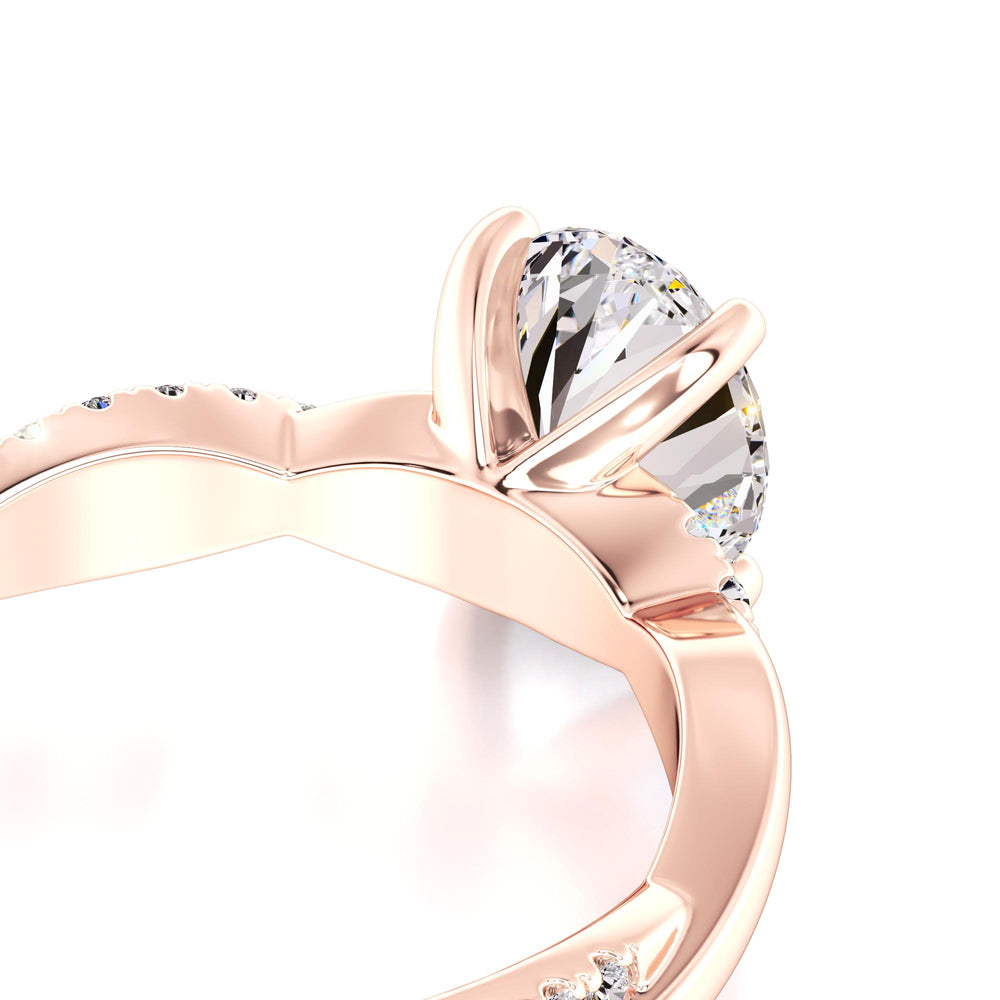 Lacey Lab Grown Diamond Ring | Rose Gold | 2