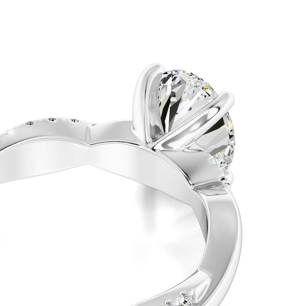Lacey Lab Grown Diamond Ring | White Gold | 2