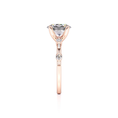 Ruby Lab Grown Diamond Ring | Rose Gold | 4